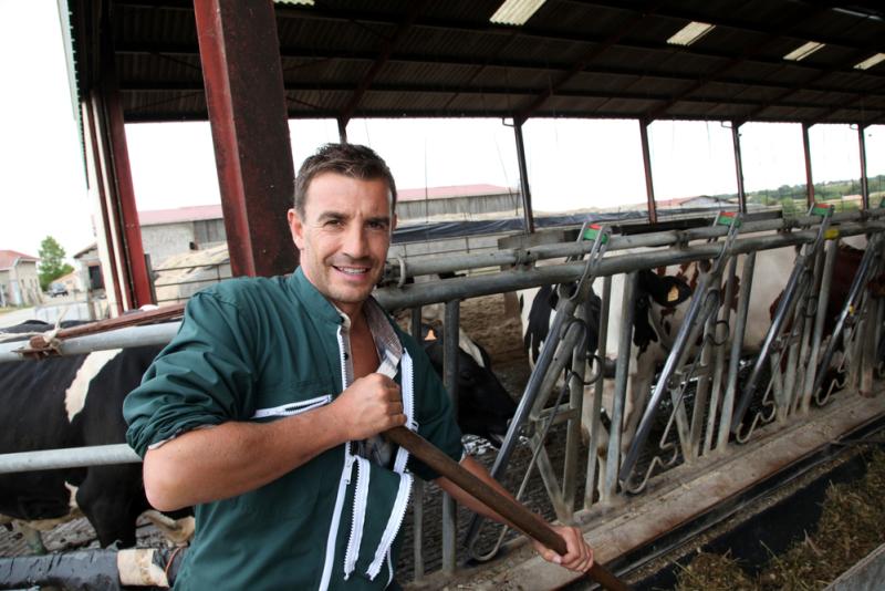 éleveur de vaches.