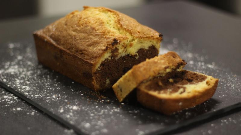 Gâteau marbré