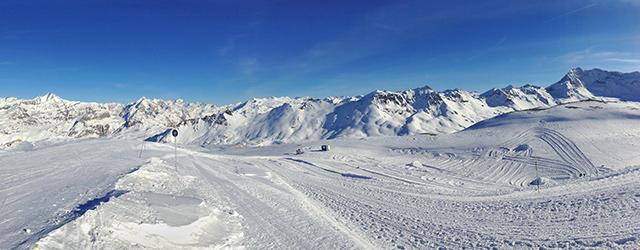 La beauté blanche de Val d'Isère