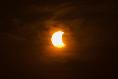 éclipse lune rouge