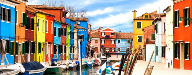 L'île colorée de Burano !