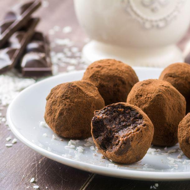 Truffes au chocolat