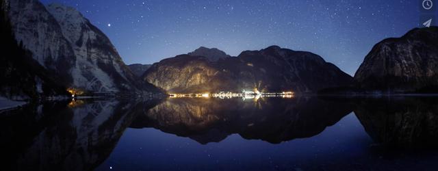 La magie d'un lac de montagne