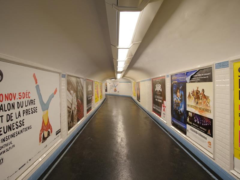La RATP a expliqué vouloir faciliter les flux de passagers dans le métro.