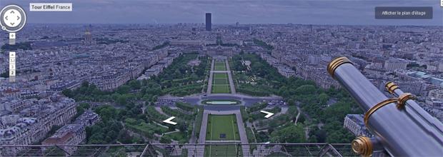 Visitez la Tour Eiffel depuis chez vous