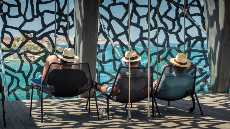 87 % des habitants de la région PACA se disent heureux.