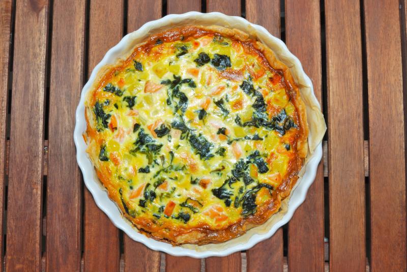 tarte saumon poireaux