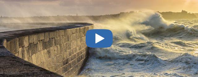 saint-malo sous l'eau