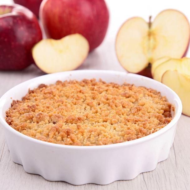 crumble aux pommes