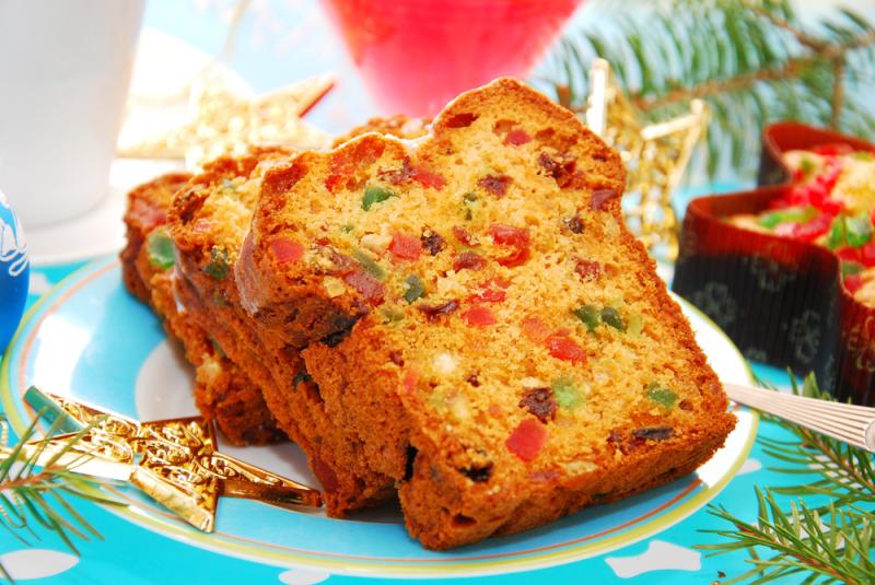 Gâteau aux fruits secs