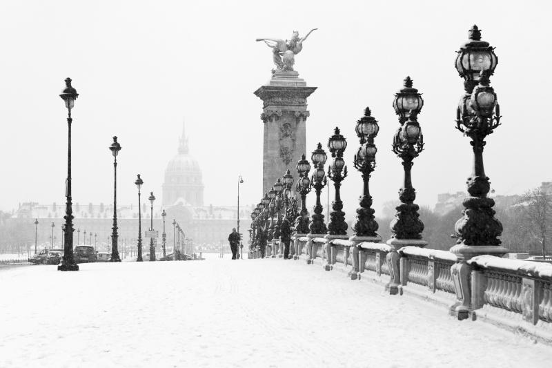 Neige à Paris