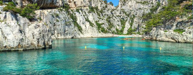 Instant poétique dans les calanques de Marseille