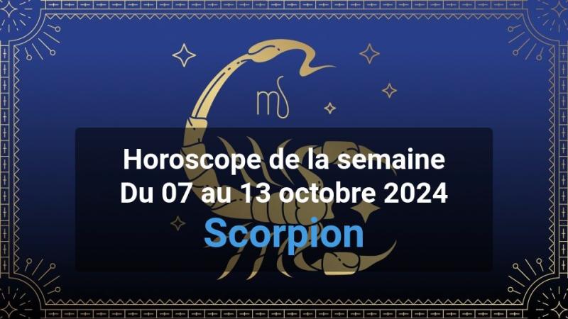 Horoscope de la semaine scorpio