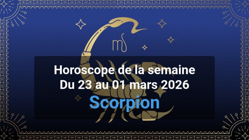 Horoscope de la semaine scorpio