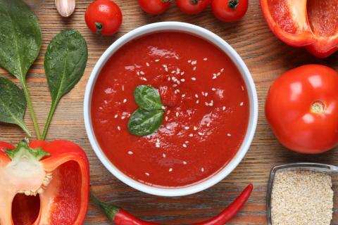 tomates soupes sauces