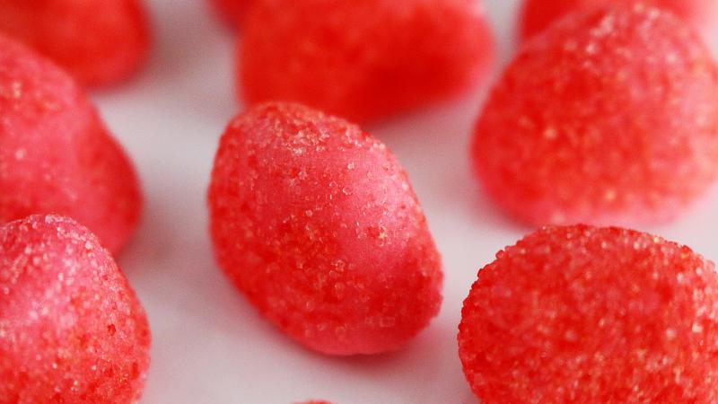 Une facture de 102,80 euros de fraises Tagada représente 17,8 kg de friandises.