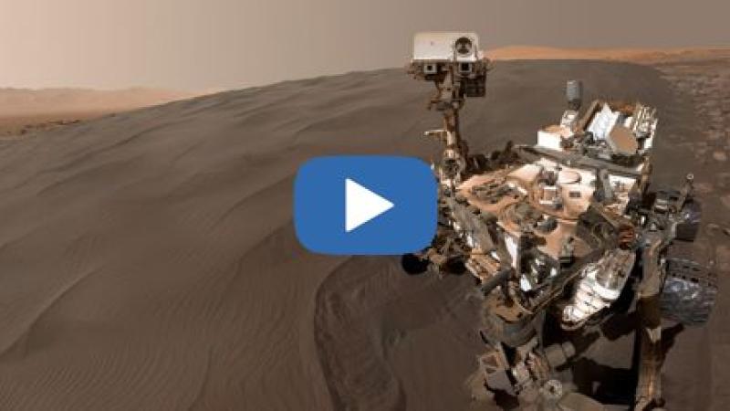 Vidéo à 360° pour mieux découvrir la planète Mars