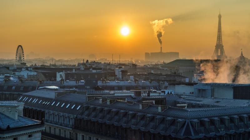 Nouvel épisode de pollution atmosphérique dans Paris. 