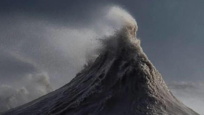 Quand des vagues ressemblent à des montagnes