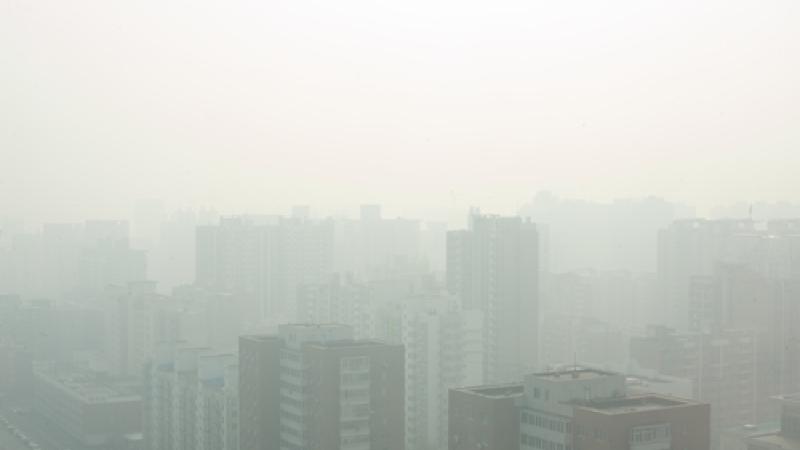 Un impressionnant nuage de pollution s'abat sur la capitale chinoise (c) Shutterstock