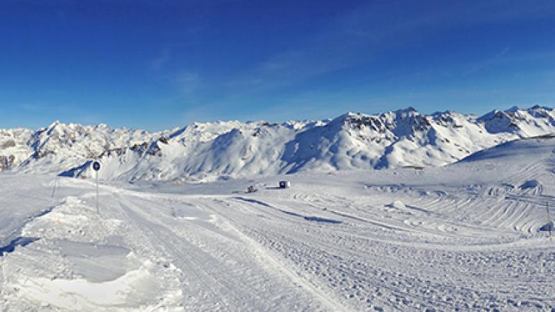 La beauté blanche de Val d'Isère