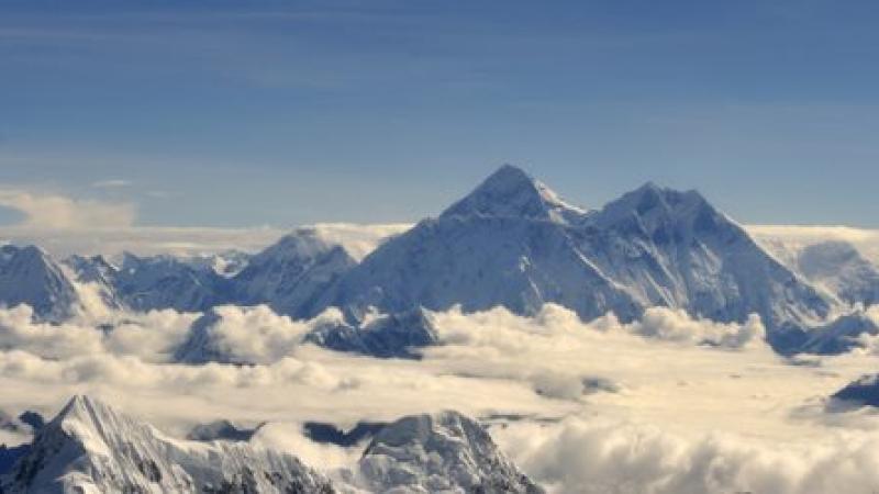 La beauté du Népal vue du ciel