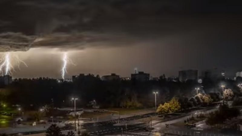 Vidéo : Une nuit d'orages en Pologne