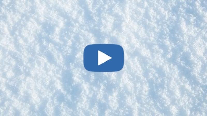 Vidéo timelapse de 20 secondes qui retrace 24h de chutes de neige aux Etats-unis