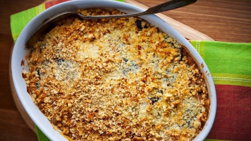 Crumble courgette