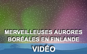 Aurores boréales en Finlande