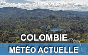 Météo actuelle en Colombie
