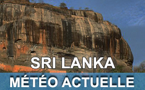 Météo actuelle au Sri Lanka
